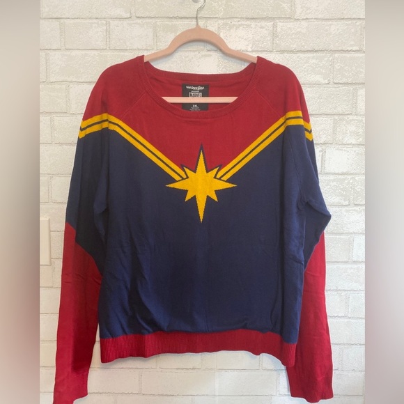 Ms Marvel We Love Fine Sweater Women's 3X - Picture 1 of 4